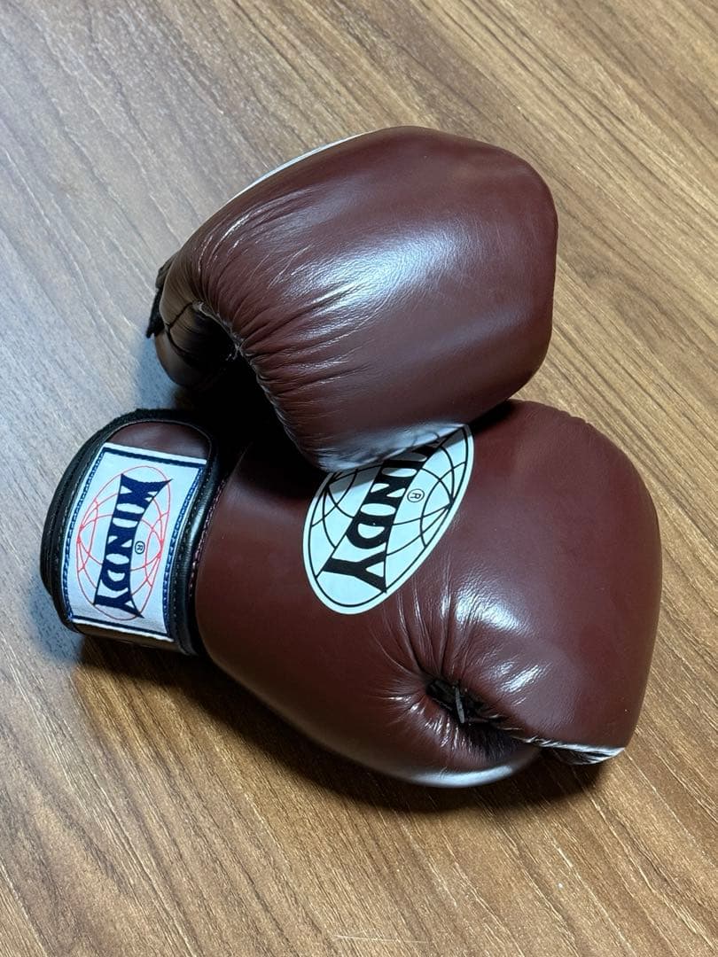 Windy ボクシンググローブ 8oz 8オンス 茶色 ブラウン マルーン - メルカリ