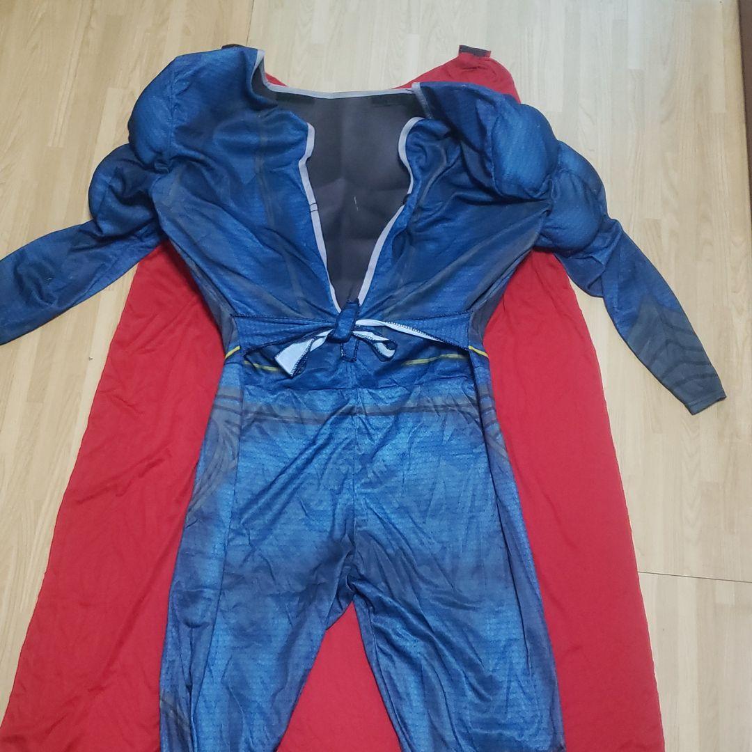 スーパーマン　コスチューム　ハロウィン　大人用