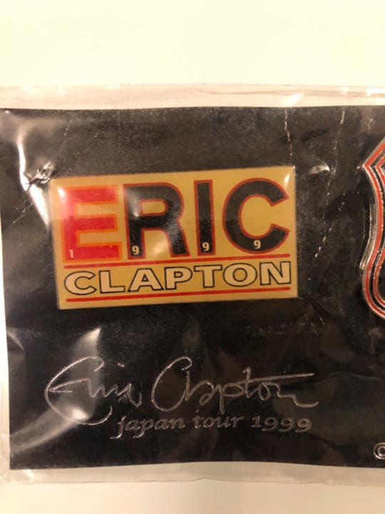 デッドストック■エリック クラプトン_ERIC CLAPTON 99年バッチ新品