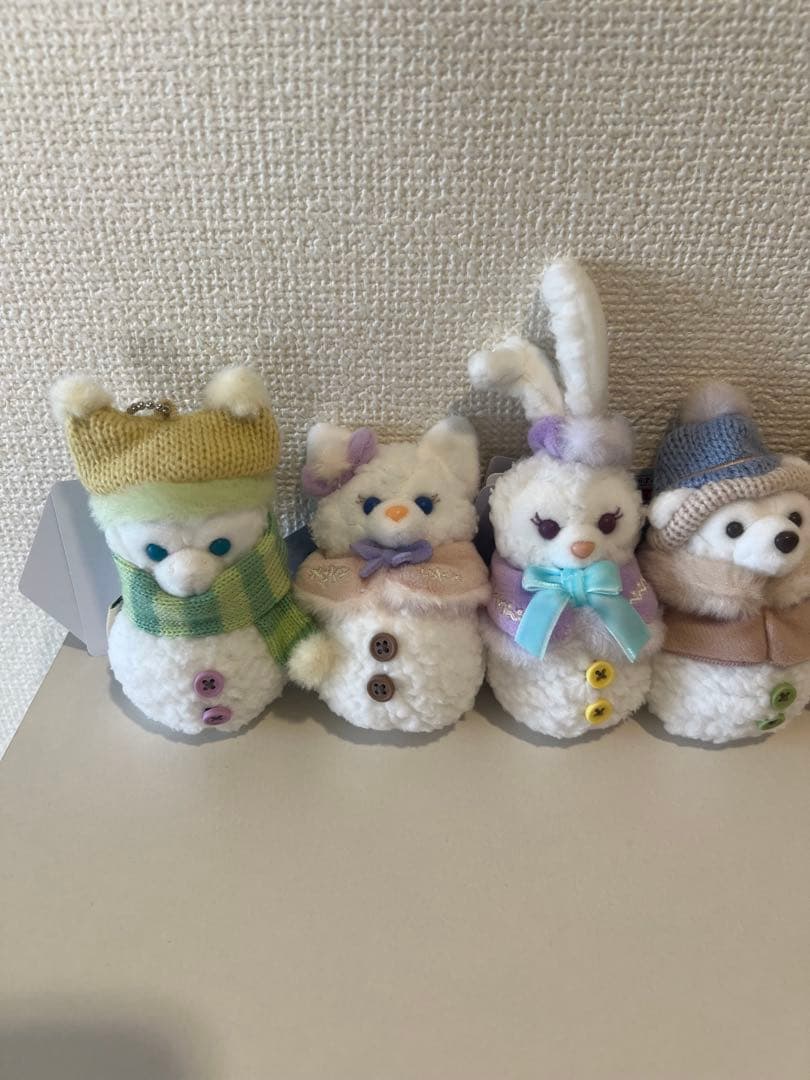 シークレットオブスノーウィーデイ　ぬいぐるみストラップ　雪だるま