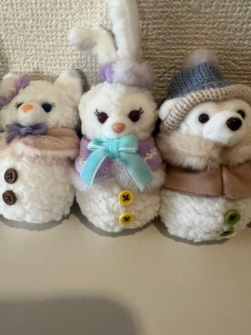 シークレットオブスノーウィーデイ　ぬいぐるみストラップ　雪だるま