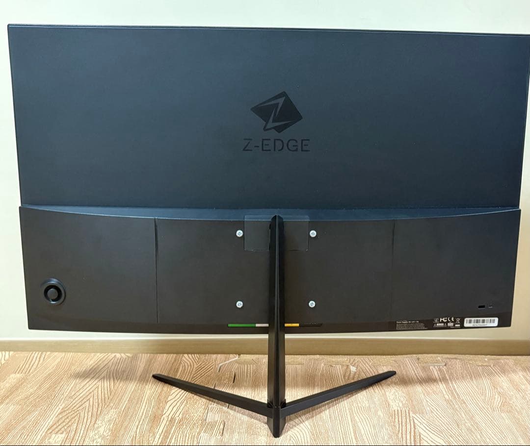 Z-Edge湾曲ゲーミングモニター 24型 180Hz 1ms スピーカー無傷