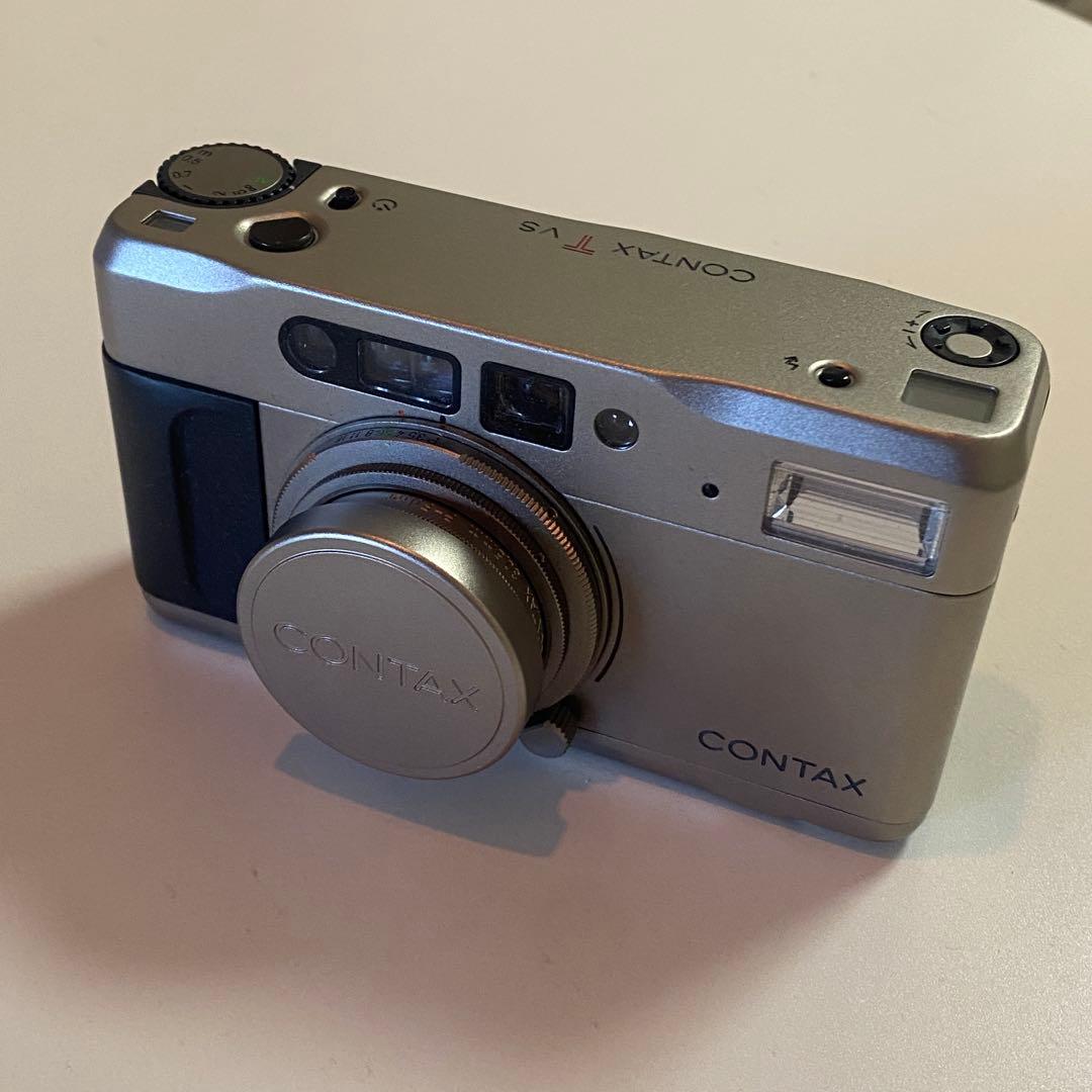 CONTAX TVS コンタックス フィルムカメラ おまけ付き - メルカリ