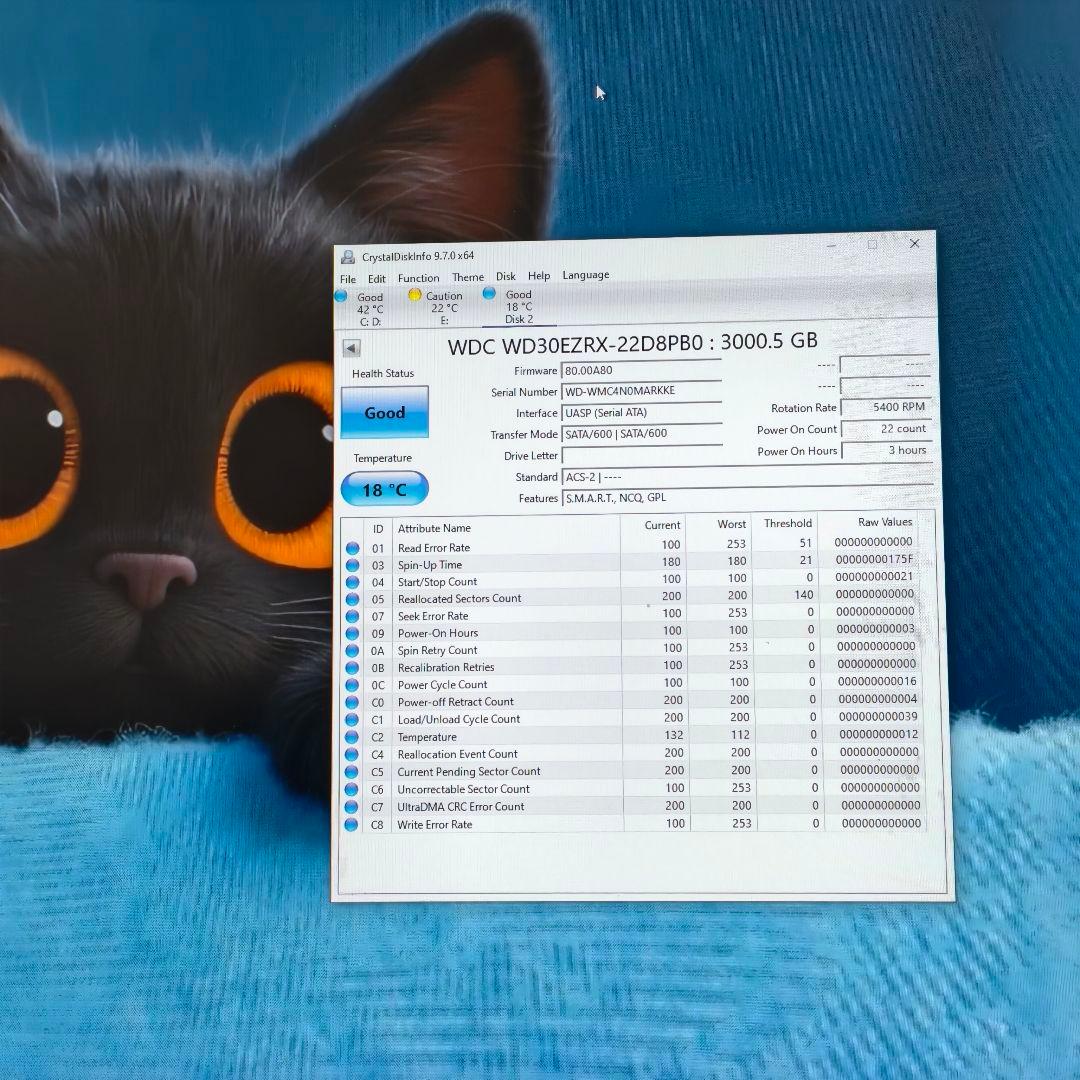 WD Green 8TB HDD WD20EZRX 3台 - メルカリ