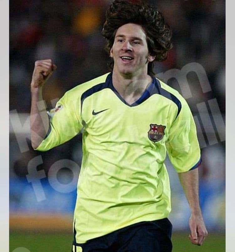 05-06 バルセロナ メッシ NIKEオフィシャル 当時物ユニフォーム - メルカリ