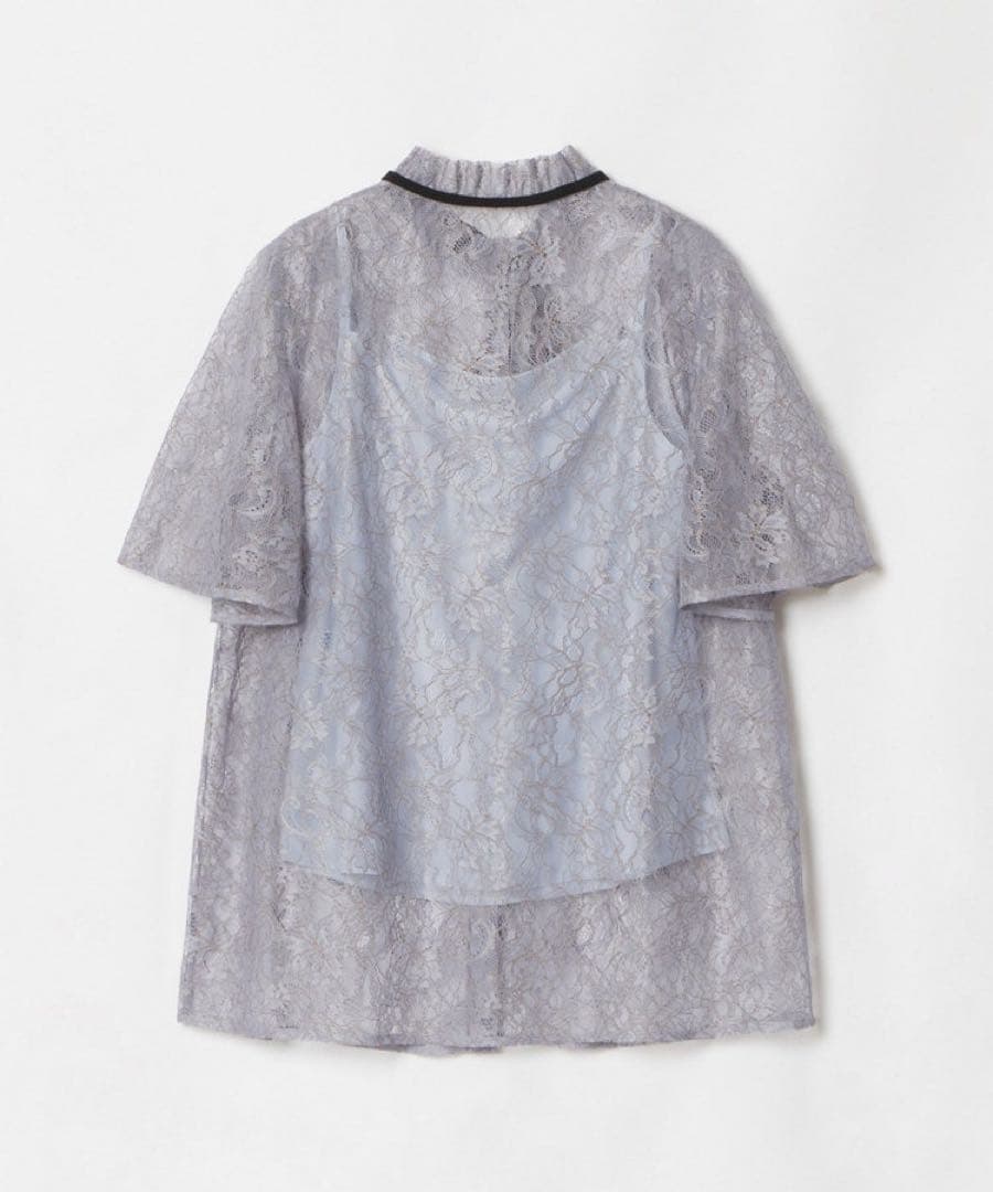 ま*い様 LOULOU WILLOUGHBY レースリボンブラウス 02(M) - メルカリ