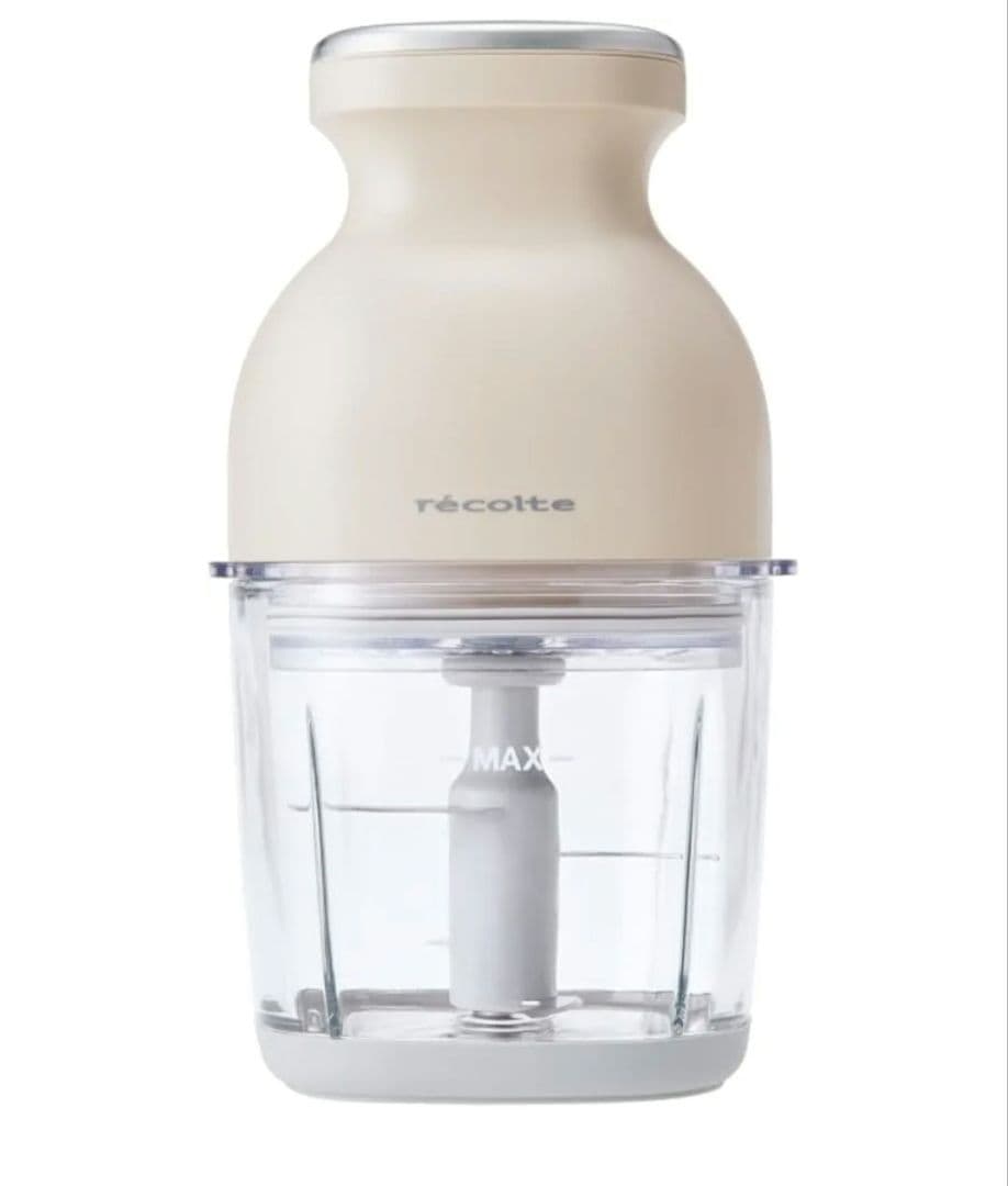 美品 レコルト ボンヌ フードプロセッサー コードレス RCP7 (W) コードレスカプセルカッター ボンヌ | récolte（レコルト）