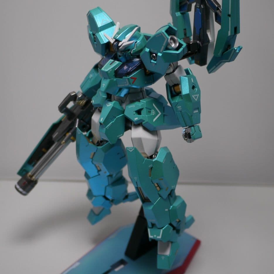 HG ガンダムルブリスウル 塗装 完成品 バンダイ ガンプラ 1/144
