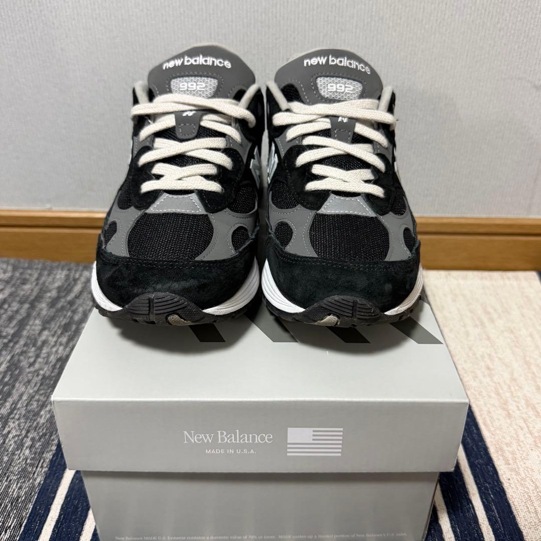 靴 New Balance U992BK (25.5cm / US7.5)