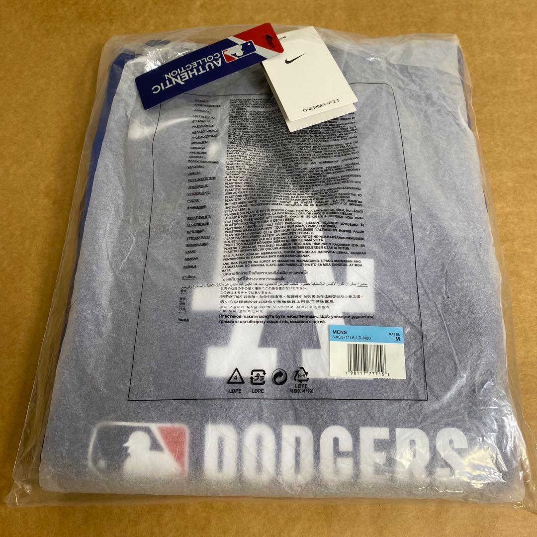 Мサイズドジャース選手着用パーカー ナイキ 大谷翔平 山本由伸