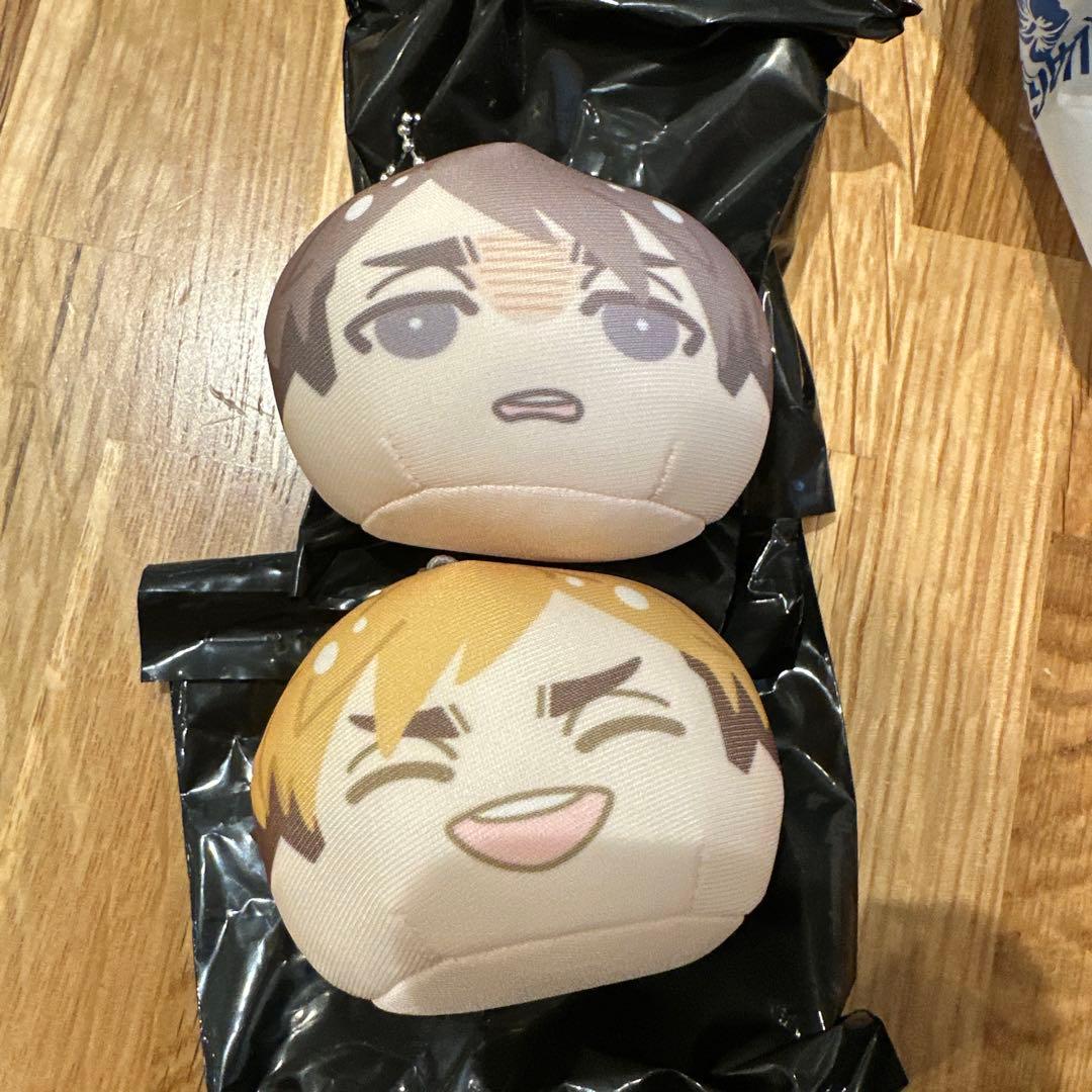 ハイキュー 宮侑 宮治 おまんじゅう にぎにぎマスコット - メルカリ
