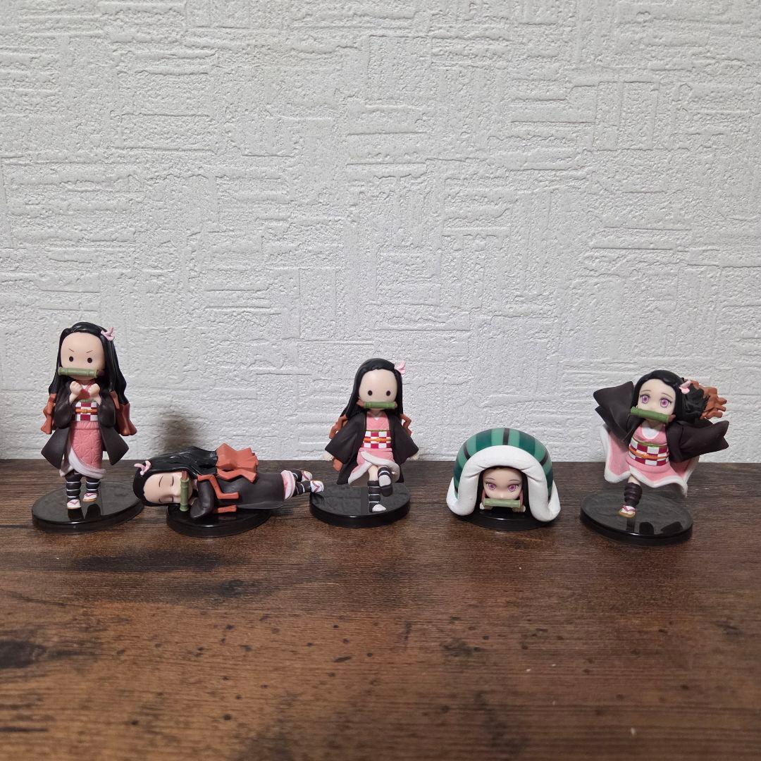 鬼滅の刃 竈門禰豆子 我妻善逸 ワールドコレクタブルフィギュア