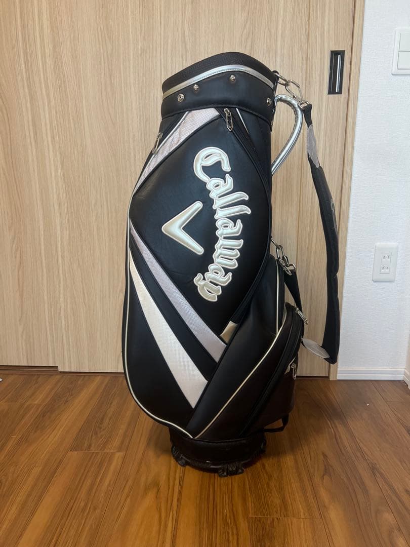Callaway キャディバッグ ブラック/ホワイト Callaway（キャロウェイ） ゴルフ メンズ キャディバッグ 26年春夏