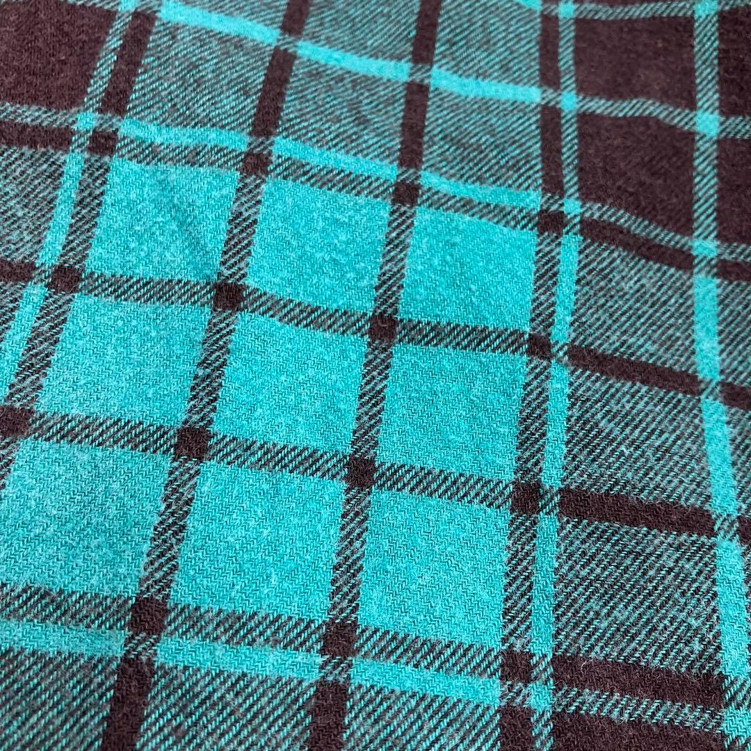 JOE MCCOY フランネルシャツ ブルー VINTAGE リアルマッコイズ - メルカリ