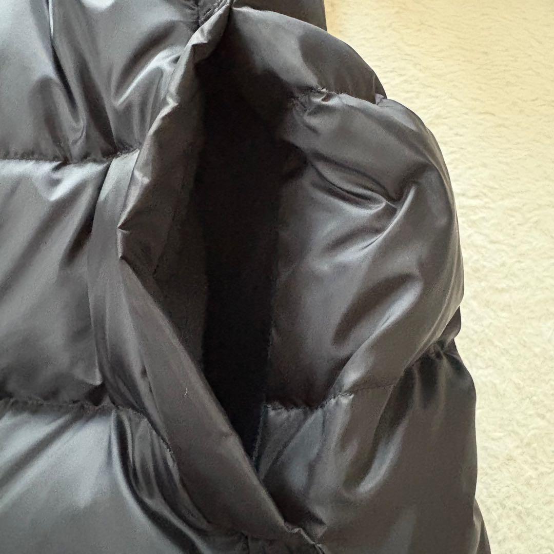 極美品 23区シレータフタ ミドル丈 ダウンコート M 38 黒 洗える