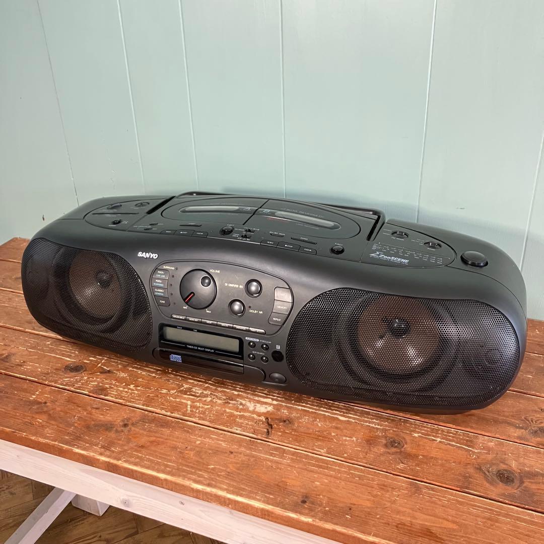 超ビンテージ‼️SANYO(CDダブルラジカセ)PH-Z50 【ジャンク】 - メルカリ