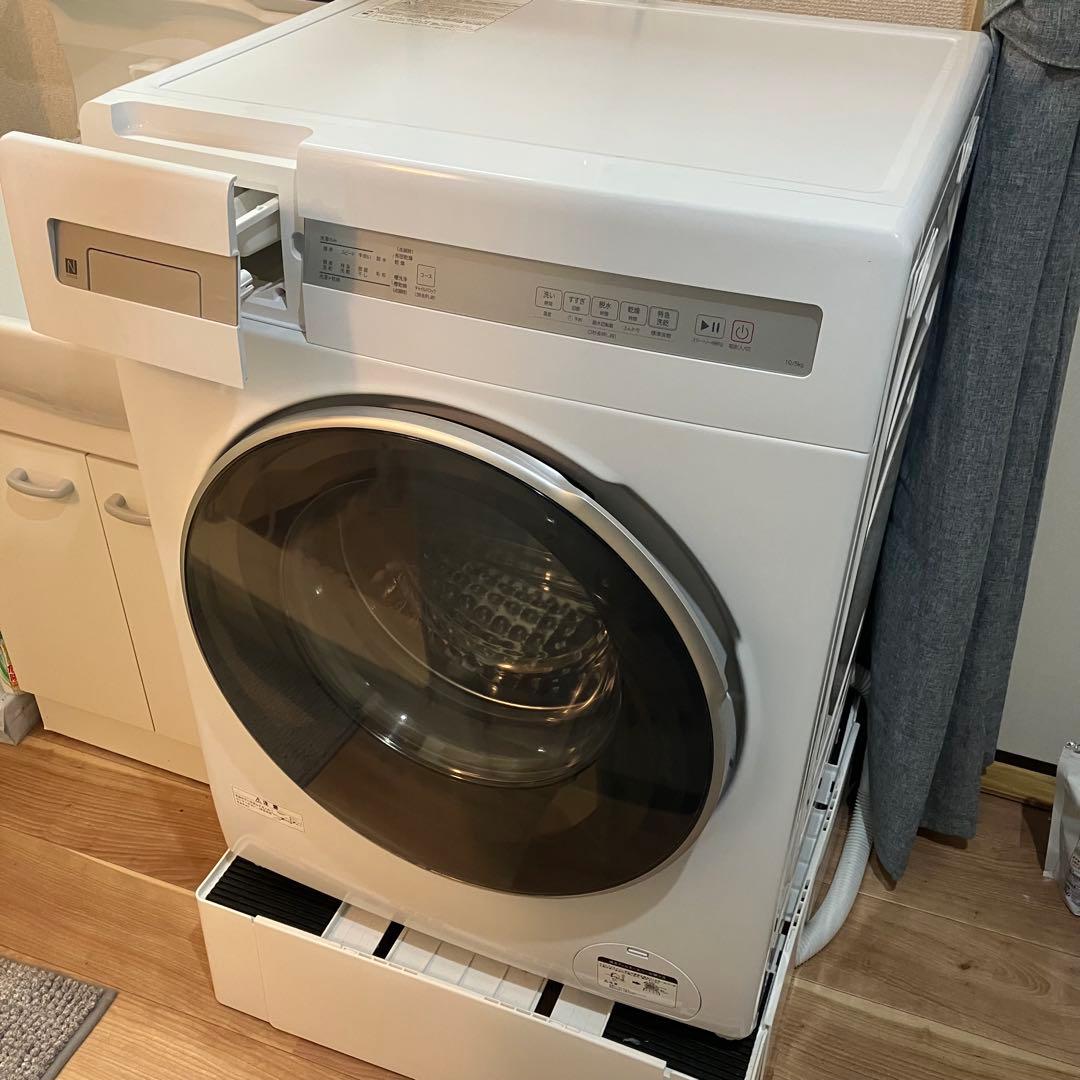 ニトリ ドラム式洗濯乾燥機10kg2025年製 ND100KL1WH 【即発送】 楽天市場】更に値下げ！10kgドラム式 洗濯乾燥機 (ND100KL1) 5年保証