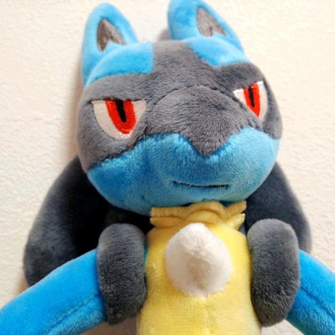 ポケモンセンター　ルカリオ　ぬいぐるみ　タグ付き　2018　Lucario