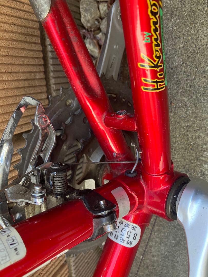 ケルビム Cherubim レッド ランドナー フレーム 付属品あり 値下げ