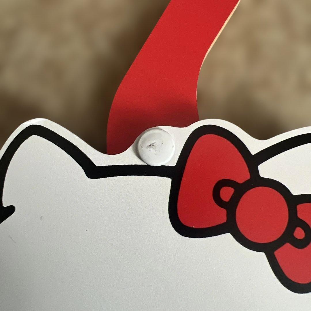 【値下げ！】レトロ！ハローキティ 木製ハンガー