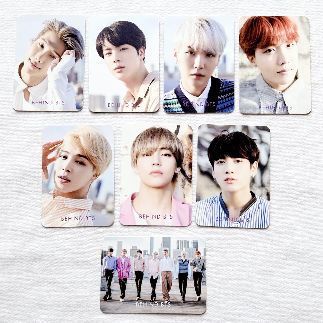 BTS D'icon BEHIND 両面トレカ 8枚セット 匿名配送 - メルカリ
