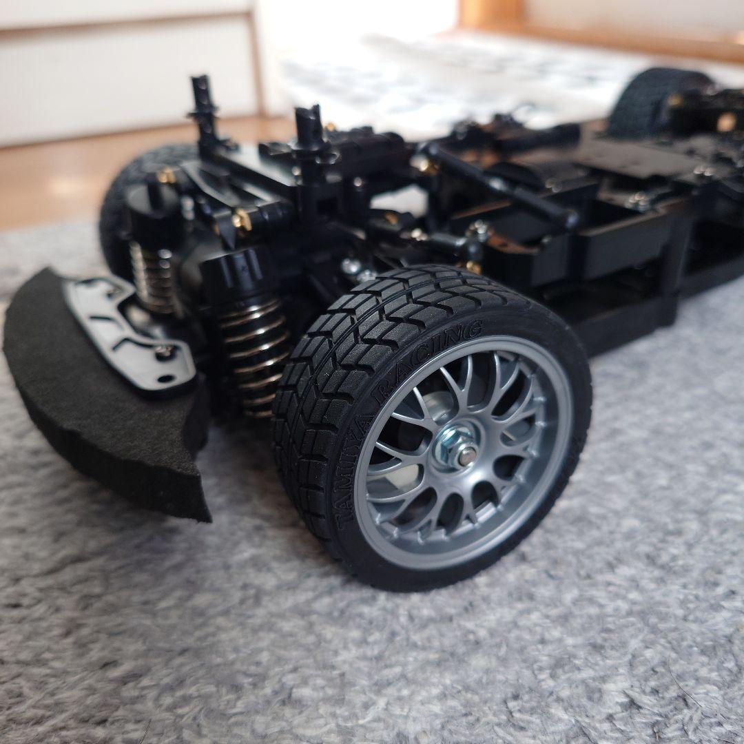 タミヤ １／１０ ＢＴ―０１ シャーシ ＦＦ仕様 タイヤ＆ホイール新品