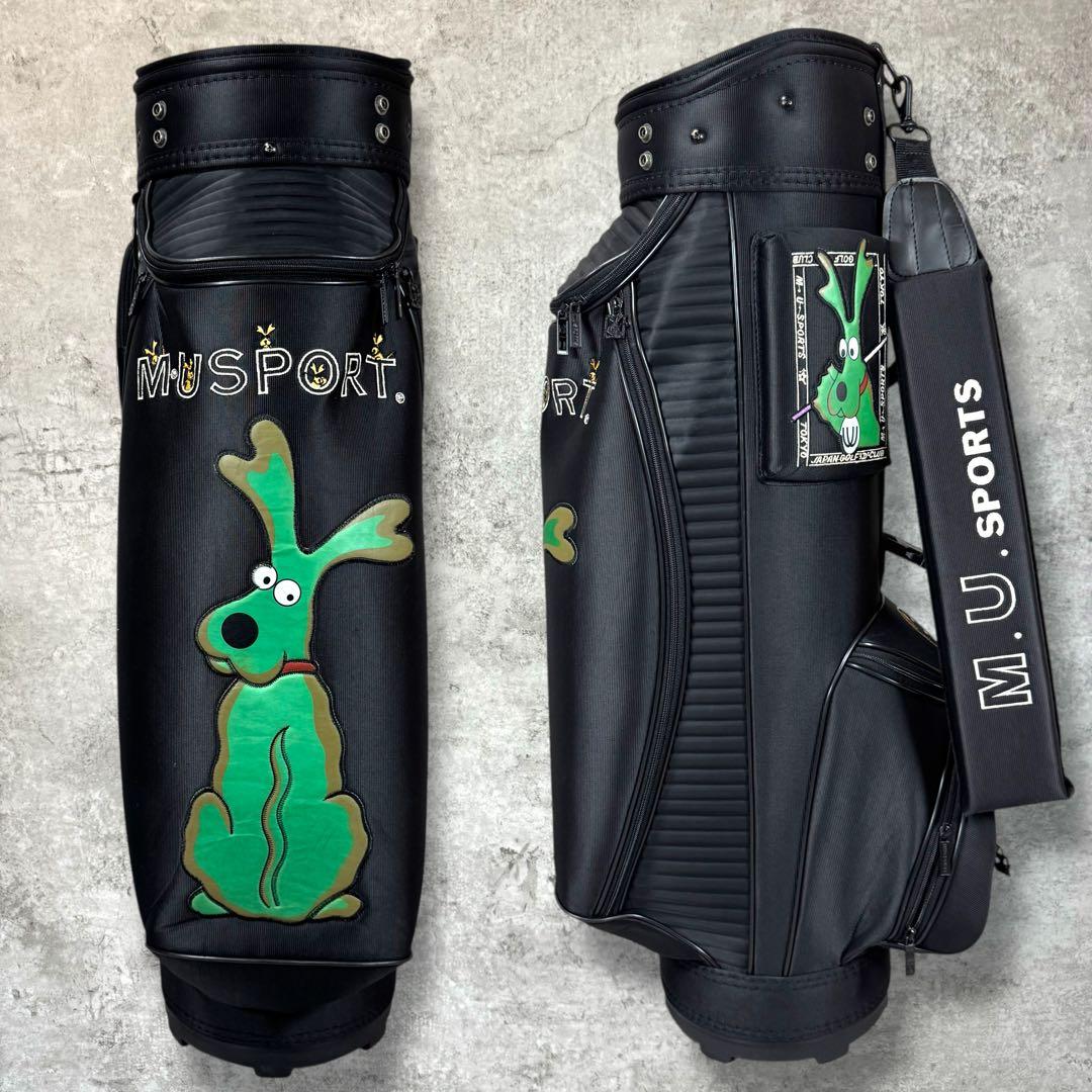 MU SPORTS キャディバッグ ブラック 犬デザイン 5分割 ゴルフ 楽天市場】MU SPORTS MU スポーツ ローリングソール 9型 キャディ