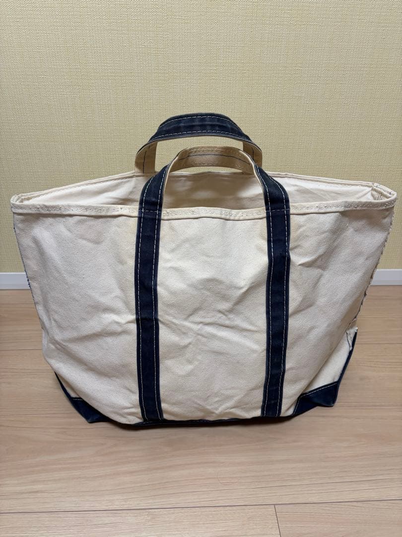 希少 80's 90s ビンテージ L.L.Bean 2色タグ トート紺 CHANEL 2020 ツイード 異素材 ステンカラーコート カーキ 36