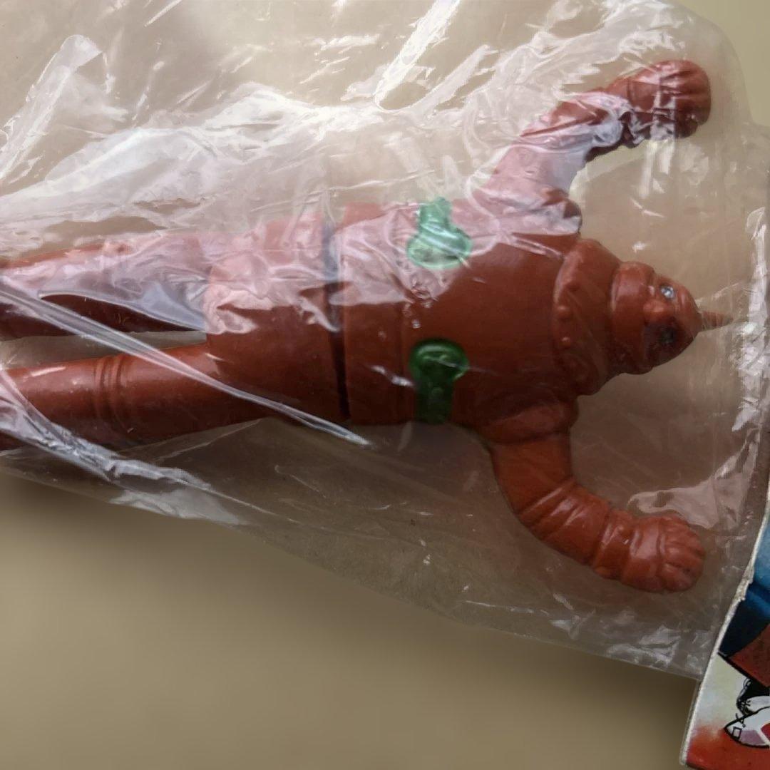 【未開封品】年代物 ブルマァクの怪獣シリーズ 鉄人28号 ソフビ フィギュア ②