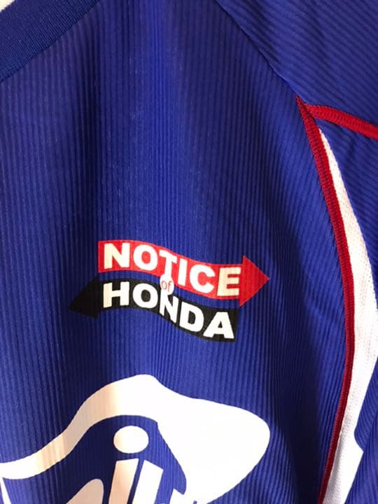 非売品MIZUNO NOTICEofHONDA「18」本田圭佑長袖Oユニフォーム