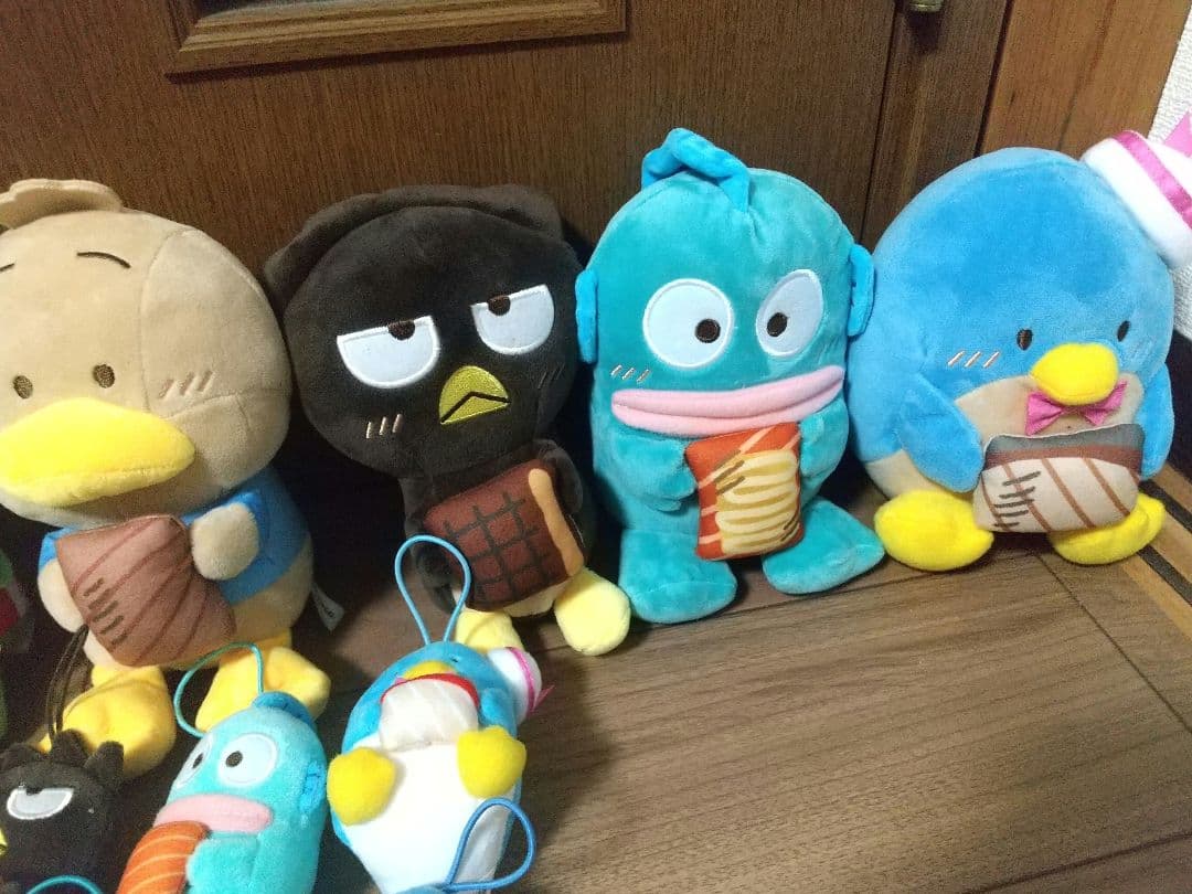 スシロー はぴだんぶい ぬいぐるみ 全種類 サンリオ