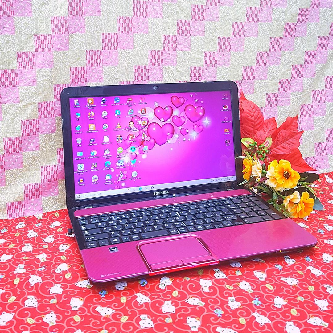 極上品！大人気！ブルーレイ！ピンク東芝！テレワーク可能!新型Win10！動画編集