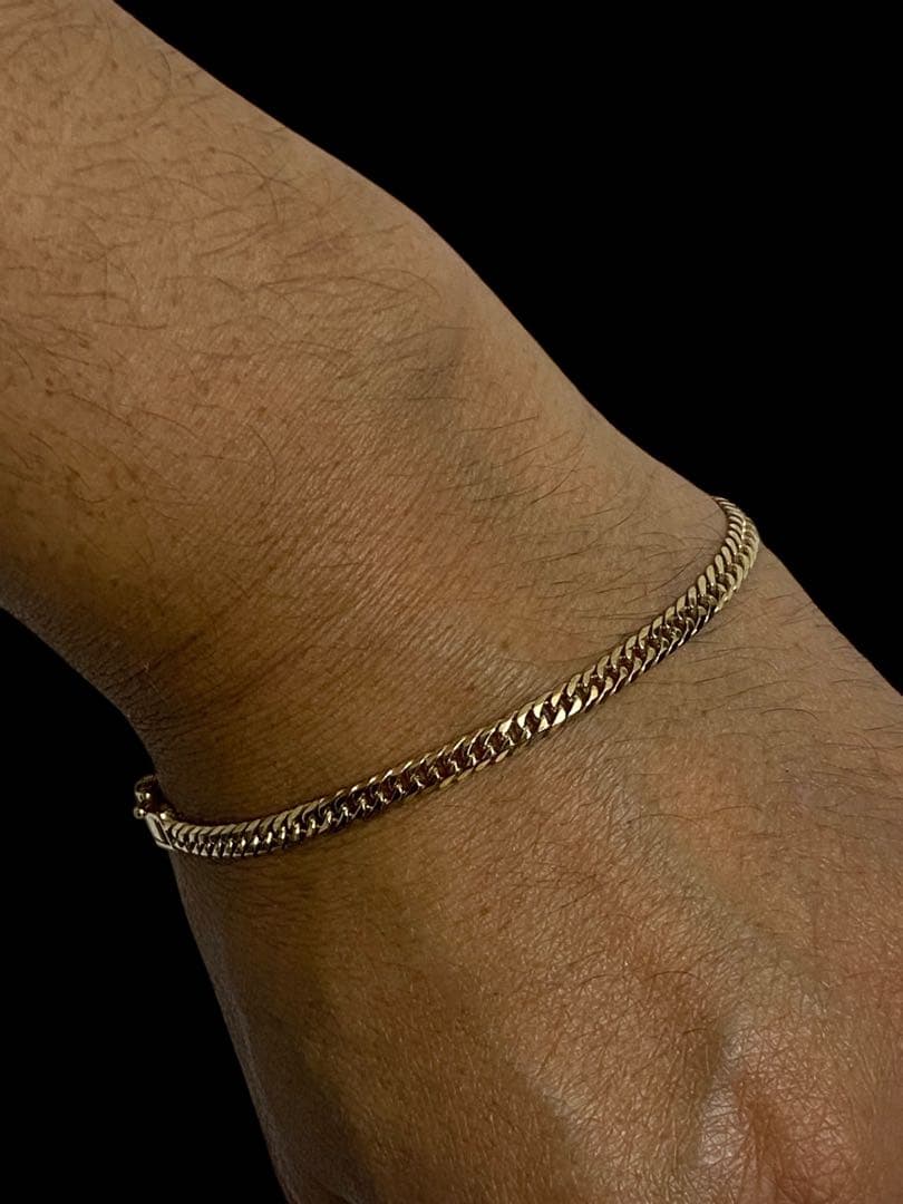 ト*ロ様 【中古】18金 喜平ブレスレット ダブル6面 10g 22cm - メルカリ