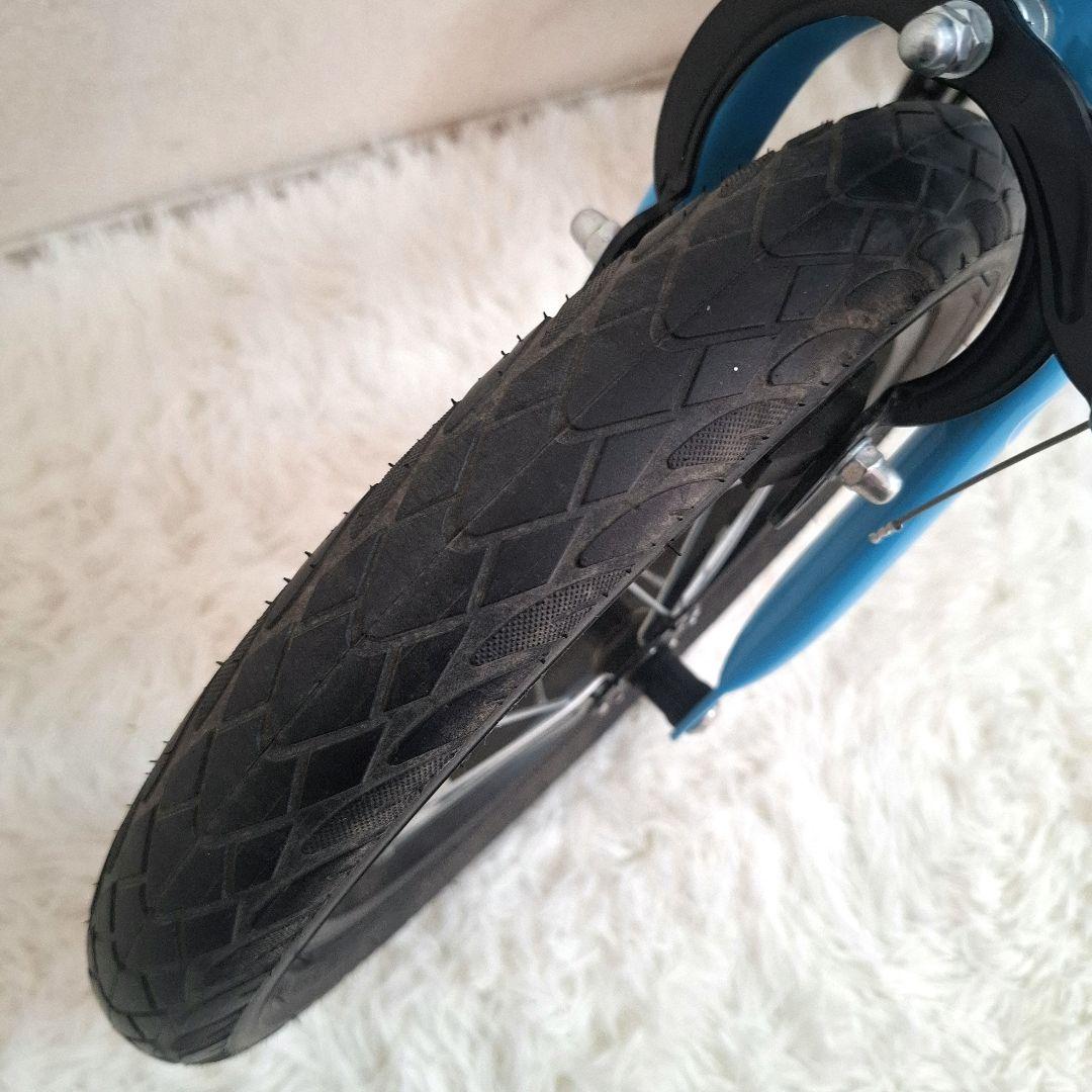 美品】へんしんバイクC14 スカイブルー - メルカリ