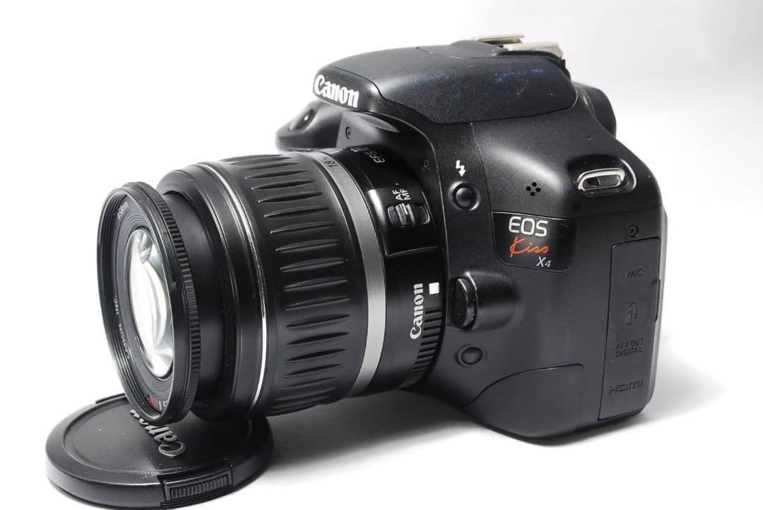 ♥届いてすぐ使える♥Canon Kiss X4☆一眼レフカメラ☆美品 初心者