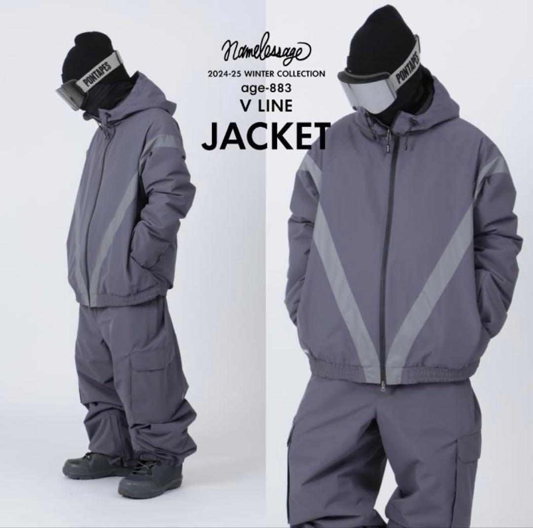 Namelessage セットアップ　スノーボード　dimimo burton ネームレスエイジ（namelessage） スノーボードウェア 上下セット