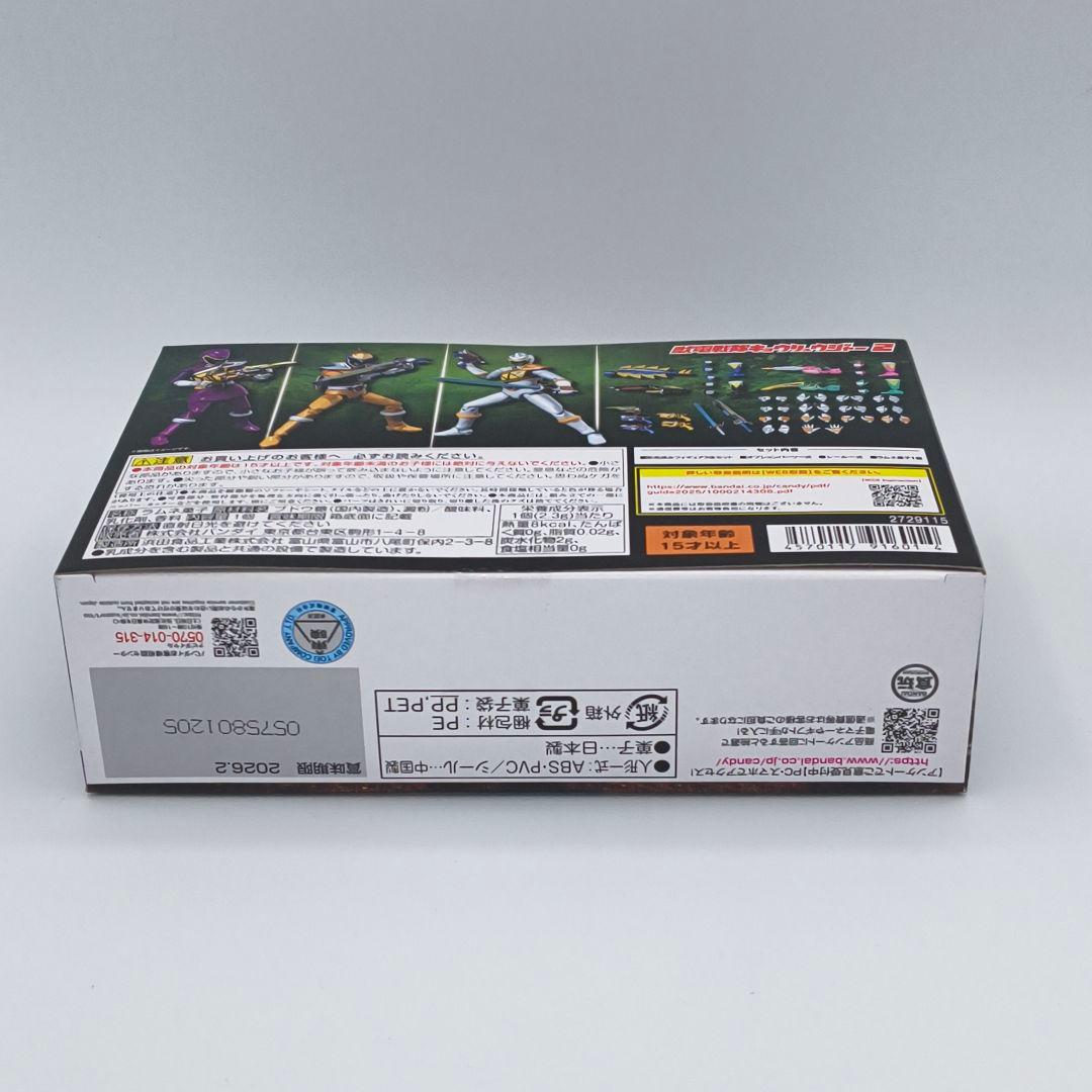 バンダイ SHODO SUPER 獣電戦隊キョウリュウジャー2
