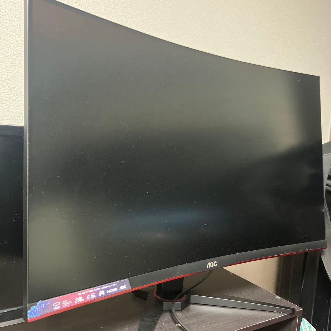 【7/1まで】AOC C32G2ZE 32インチ ゲーミングモニター C32G2ZE/11