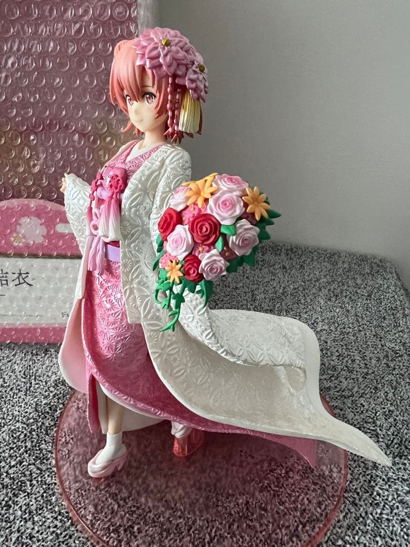 フリュー　やはり俺の青春ラブコメはまちがっている。由比ヶ浜結衣　白無垢　美品