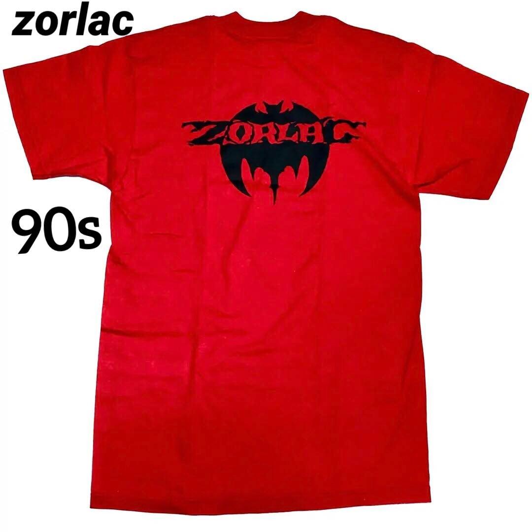 90s ZORLAC Tシャツ ゾーラック タルテックス パスヘッド バットロゴ