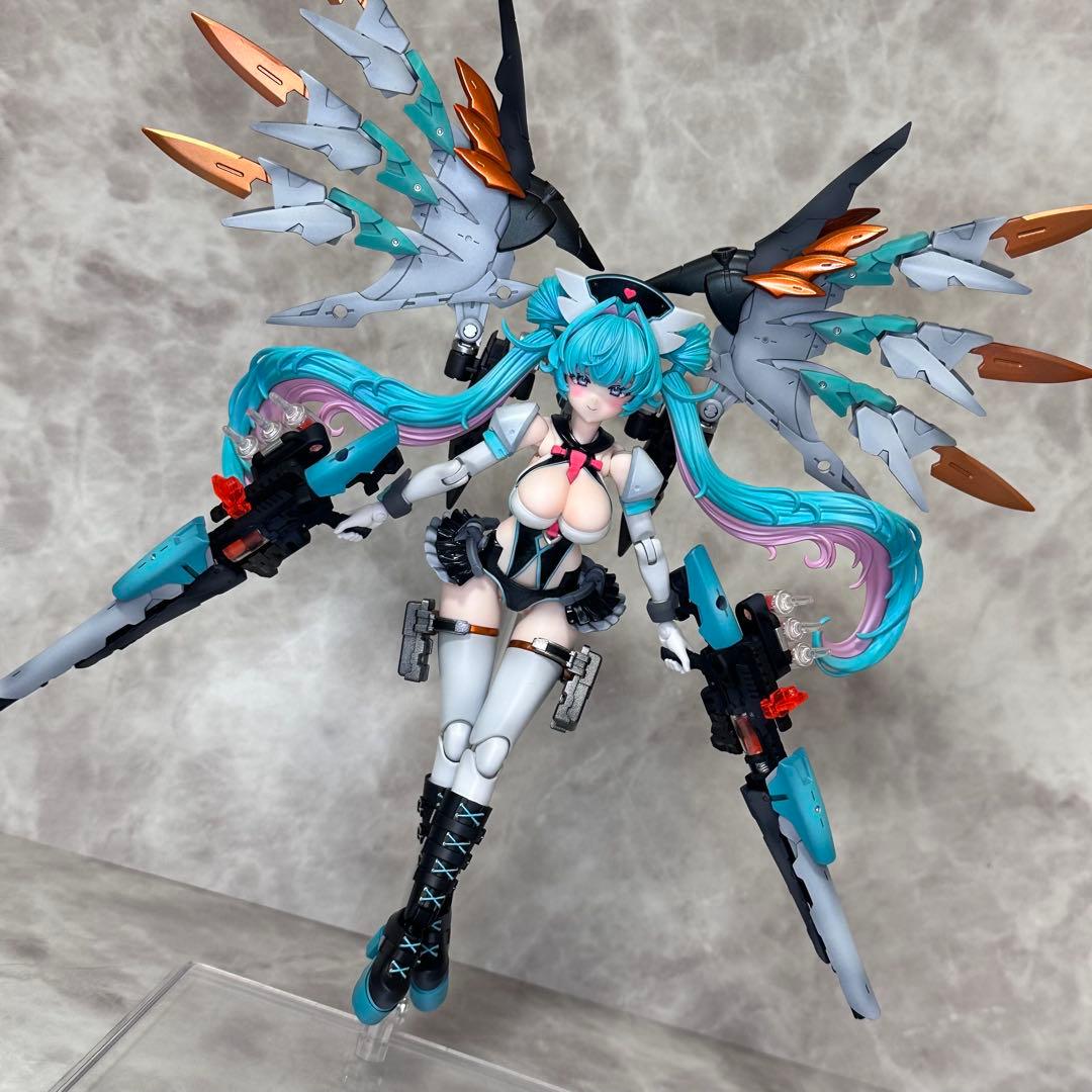 メガミデバイス デザイアメイデン メディック オリジナルカラー 塗装