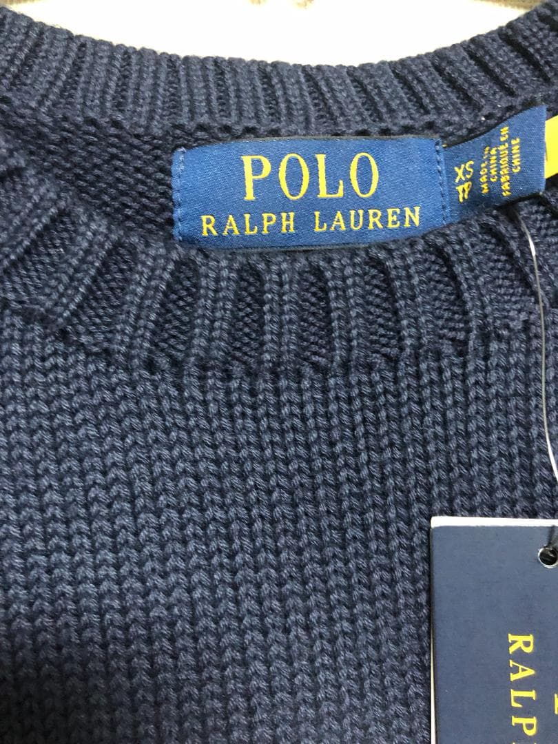 未使用 ポロベアコットンブレンドセーター XS ゴルフ RLX POLO - メルカリ