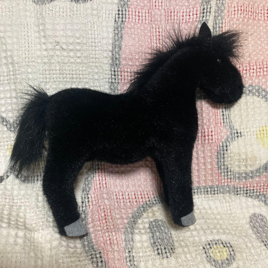 やまね工房　ウマ　ぬいぐるみ　中古品　落合けいこ　レア