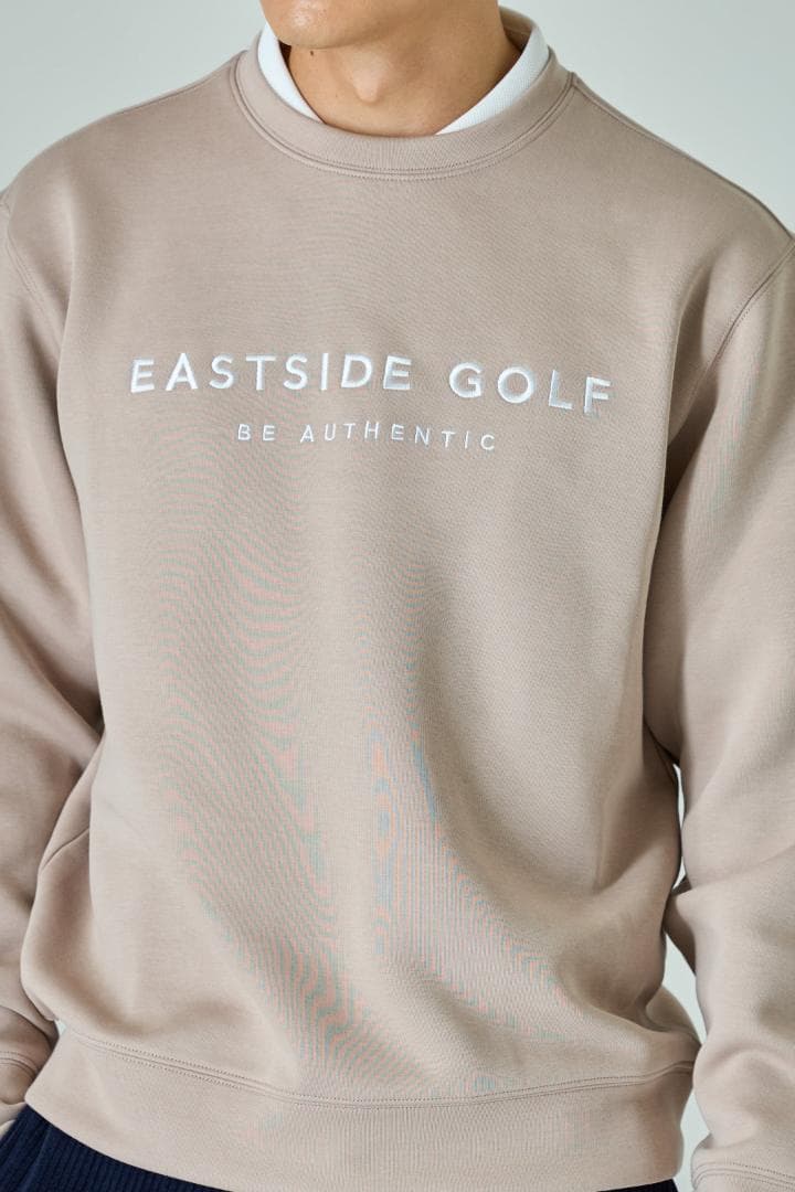 【EASTSIDE GOLF 】LS DOUBLE KNIT CREW LS DOUBLE KNIT CREW/ フロントロゴクルーニット – Eastside Golf