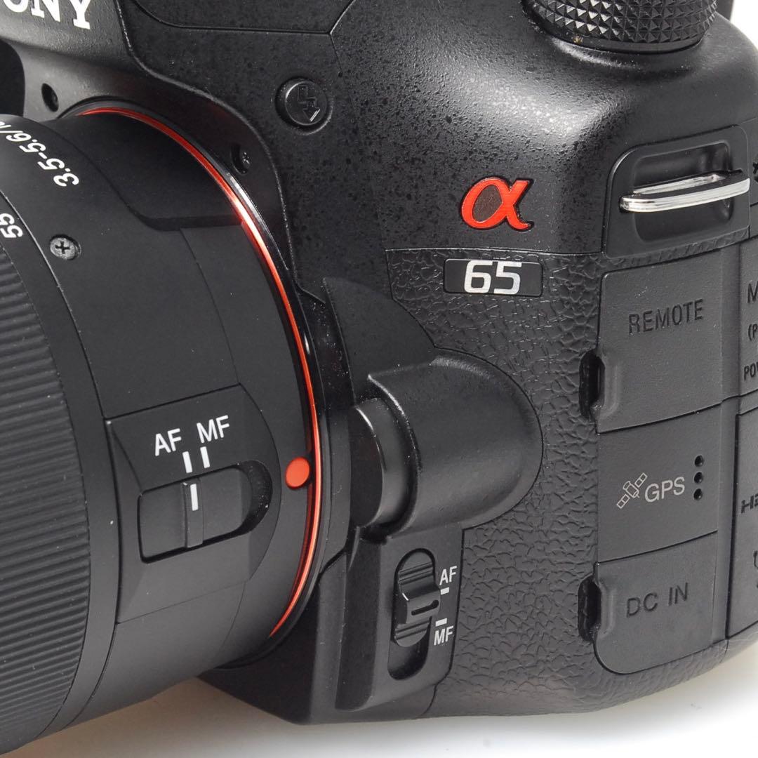 ✨1秒10コマの高速連射✨SONY α65✨ダブルレンズ✨超