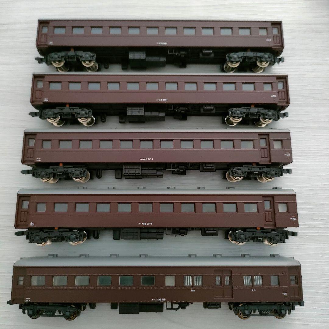 【匿名配送】KATO スハ43 スハフ42 スハニ32 5両セット