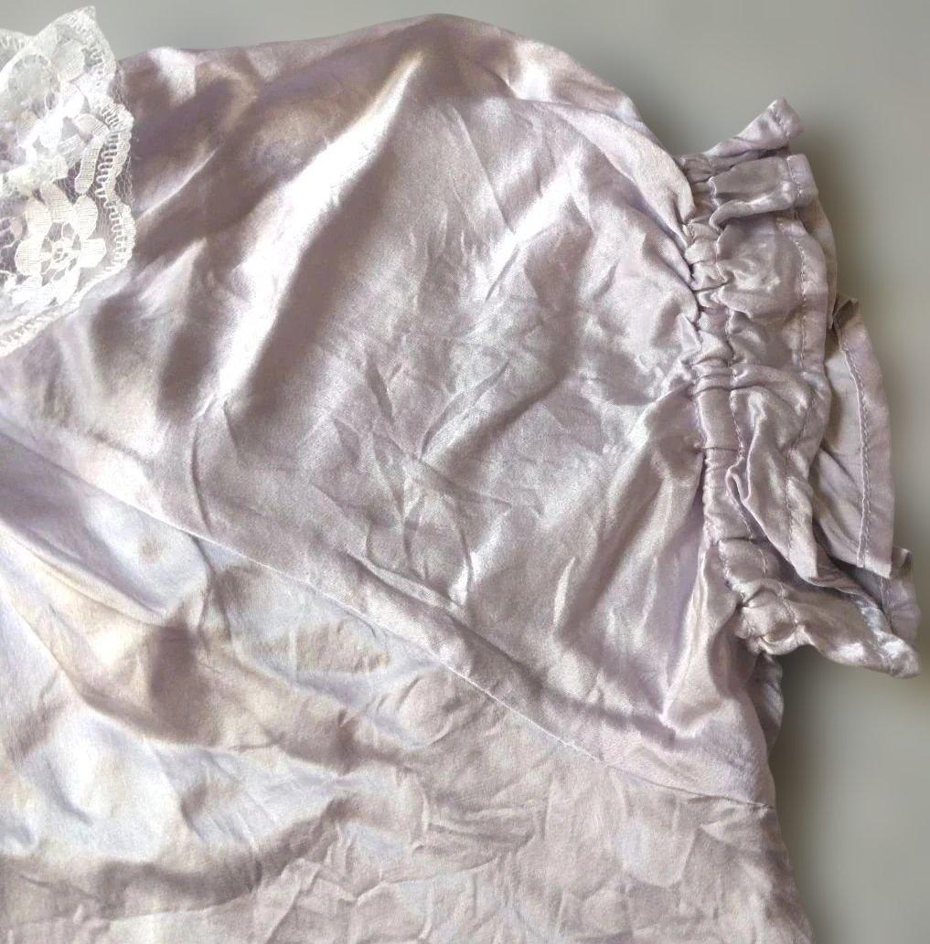 RISCAL シルク レディース ナイトウェア パジャマ 可愛い レース