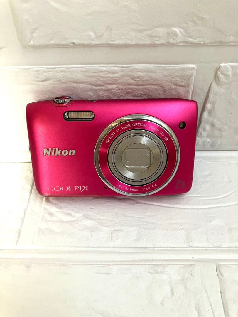 Nikon COOLPIX S3500 ピンク クールピクス デジタルカメラ - メルカリ