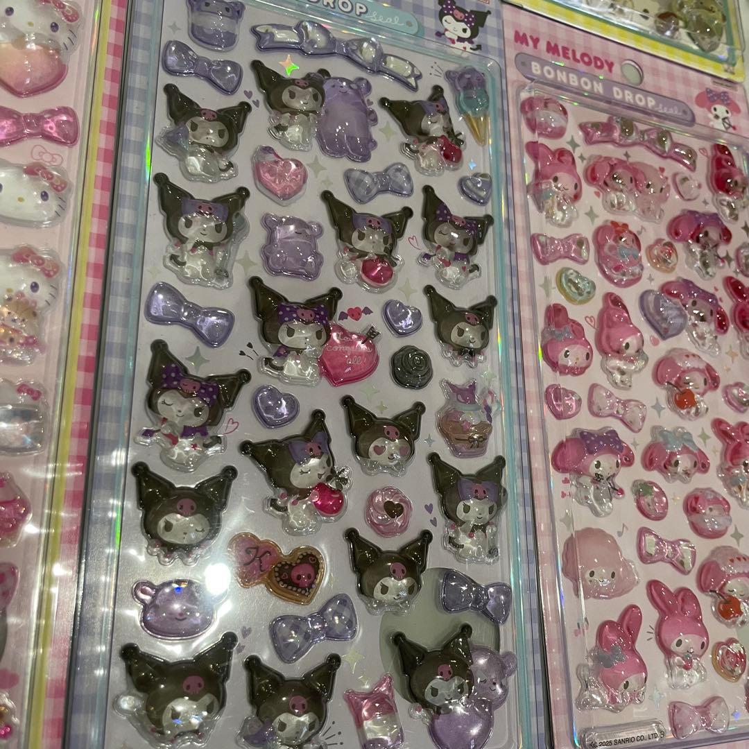 正規品 サンリオ ボンボンドロップシール 第2弾