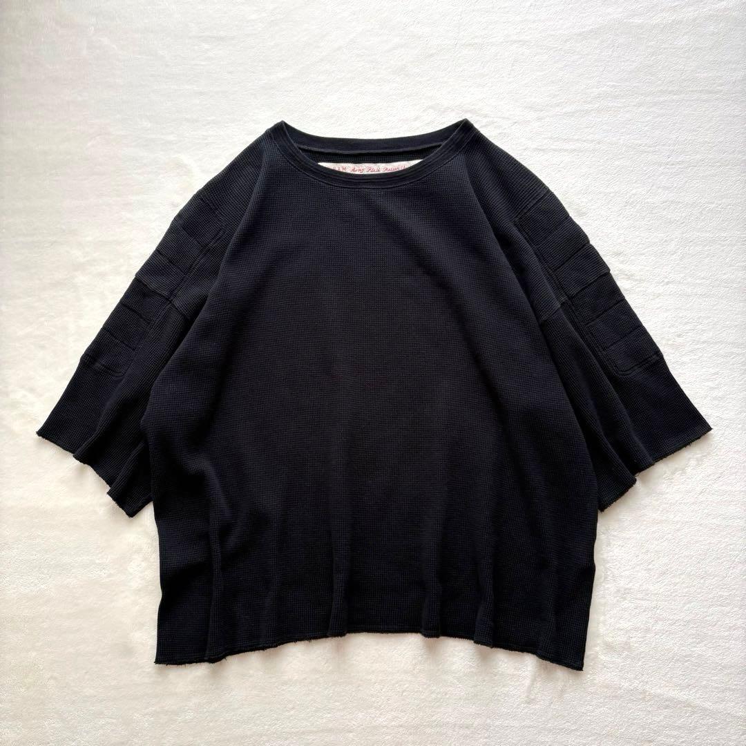 KAPITAL キャピタル サーマル クルーネックTシャツ ワイド S